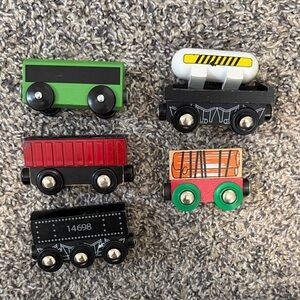 Wooden Magnet Trains